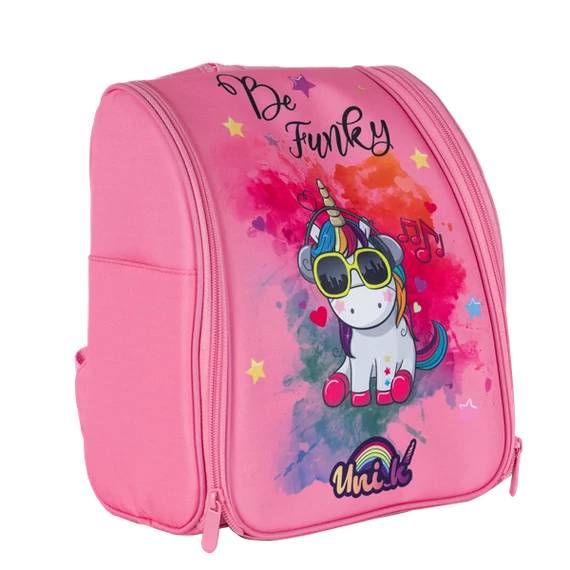 KONIX - UNIK "Be Funky" Nintendo Switch/Lite All In utazó Hátizsák, Rózsaszín