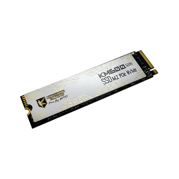 Kingsman SSD 1TB - KM600 ULTRA (3D TLC, M.2 PCIe Gen 3x4, NVMe 1.4, r:3200 MB/s, w:2500 MB/s) Hűtőbordás