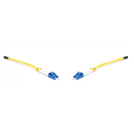 LINKEASY Duplex patch kábel  4 x LC/UPC csatlakozóval, 3mm duplex core 9/125 LSZH, 3 m