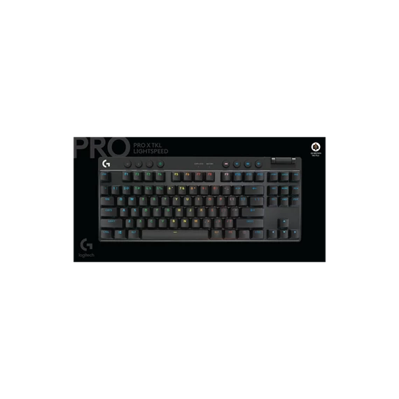 LOGITECH Billentyűzet - G Pro Lightspeed RGB Mechanikus Gaming Vezetékes TKL (Tactile) US, Fekete