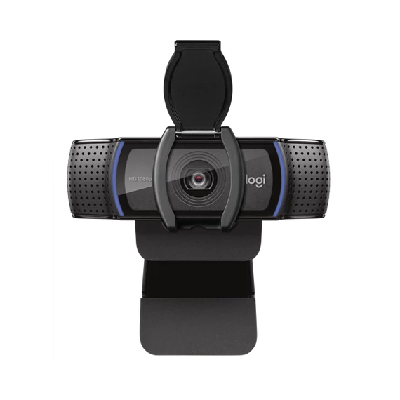 Logitech Webkamera - C920e (1920x1080 képpont, mikrofon Full HD, Carl Zeiss objektív, Full HD, fekete)