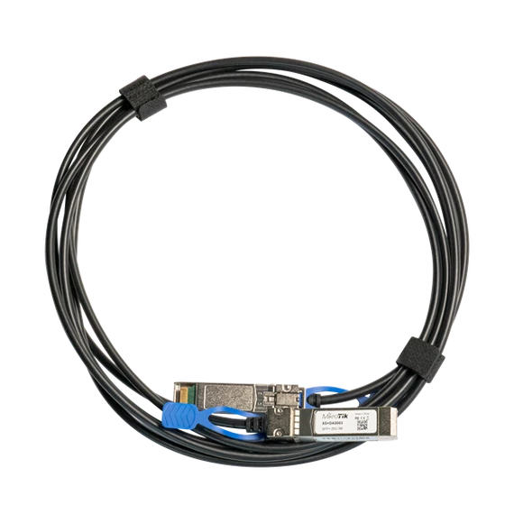 MIKROTIK DAC Kábel 25Gbps, SFP/SFP+/SFP28, 3 méteres - XS+DA0003