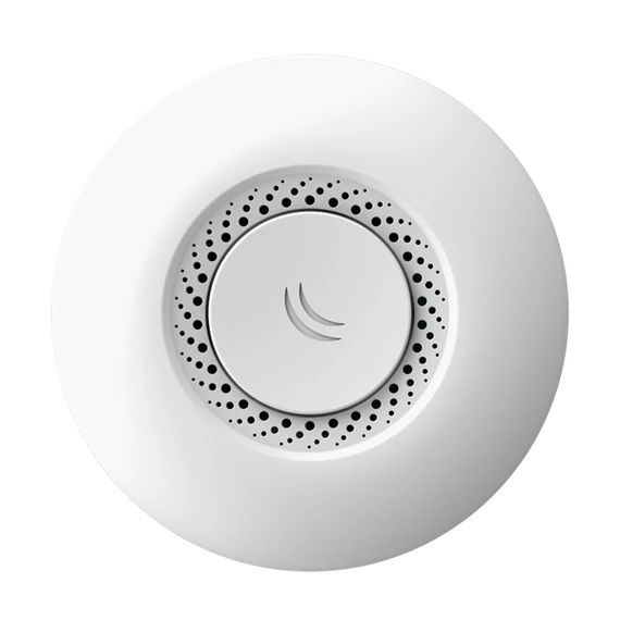 MIKROTIK Wireless Access Point 2,4GHz, 1x100Mbps, 300Mbps, Falra szerelhető - RBCAP2ND