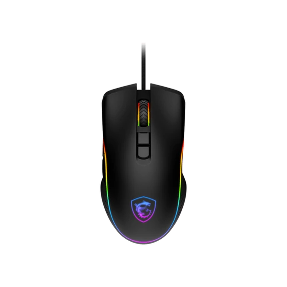 MSI ACCY FORGE GM300 Optical GAMING Wired Mouse, 7200dpi, Black