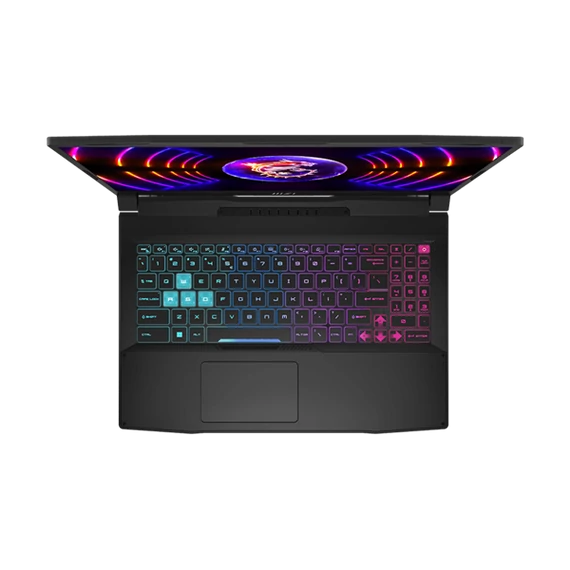 MSI Gaming NB Katana 15 B13VFK-2290, 15.6" QHD 165Hz, i5-13420H, 16GB, 512GB M.2, RTX 4060 8GB, noOS, Fekete