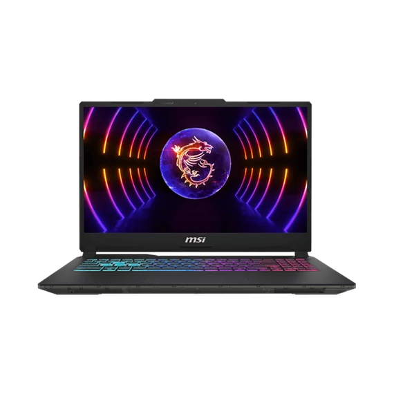 MSI Notebook - Gaming NB Cyborg 15 A13UDX-1811, 15,6" FHD 144Hz, i7-13620H, 16GB, 512GB M.2, RTX 3050 6GB, NOOS, Fekete