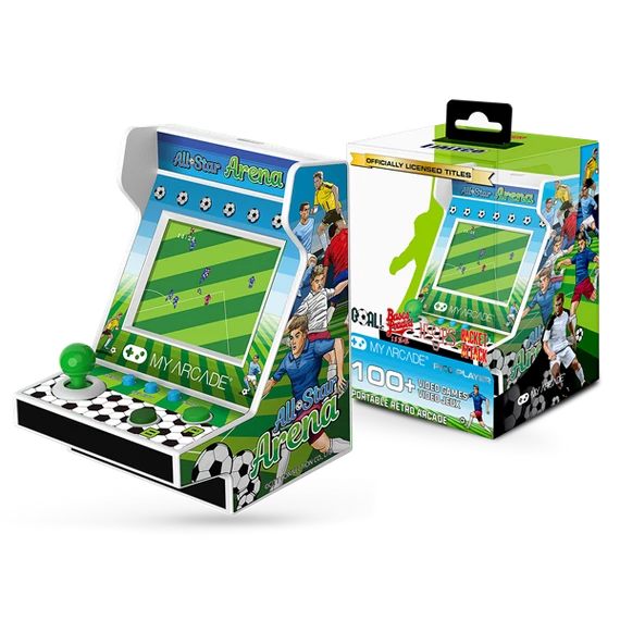 MY ARCADE Játékkonzol All-Star Arena 100+ Pico Player Retro Arcade 3.7" Hordozható, DGUNL-4119