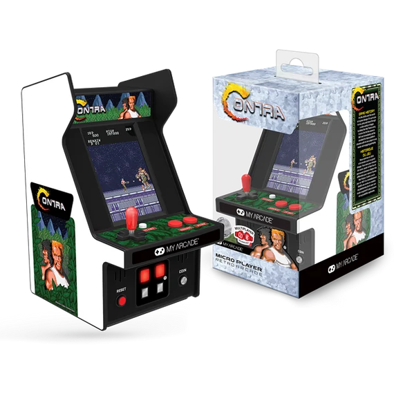 MY ARCADE Játékkonzol Contra Micro Player Retro Arcade 6.75" Hordozható, DGUNL-3280
