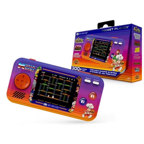 MY ARCADE Játékkonzol Data East 300+ Pocket Player Hordozható, DGUNL-4127