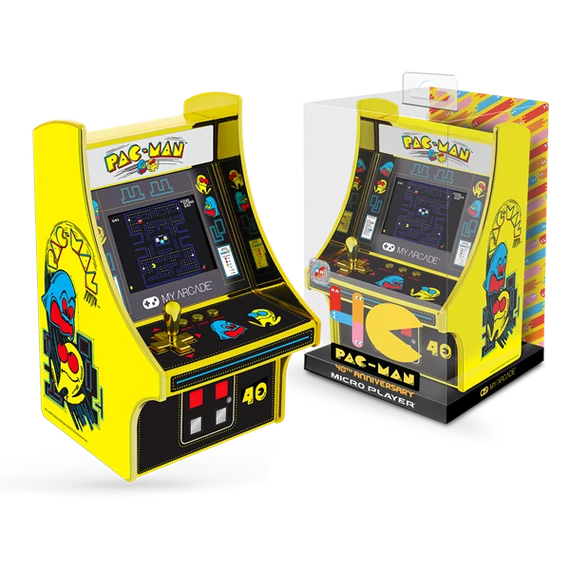 MY ARCADE Játékkonzol Pac-Man 40th Anniversary Micro Player Retro Arcade 6.75" Hordozható, DGUNL-3290