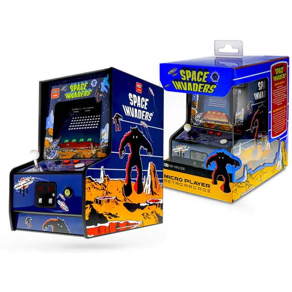MY ARCADE Játékkonzol Space Invaders Micro Player Retro Arcade 6.75" Hordozható, DGUNL-3279