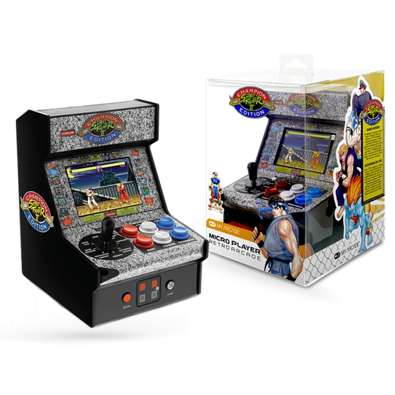 MY ARCADE Játékkonzol Street Fighter II Champion Edition Micro Player Retro Arcade 7.5" Hordozható, DGUNL-3283