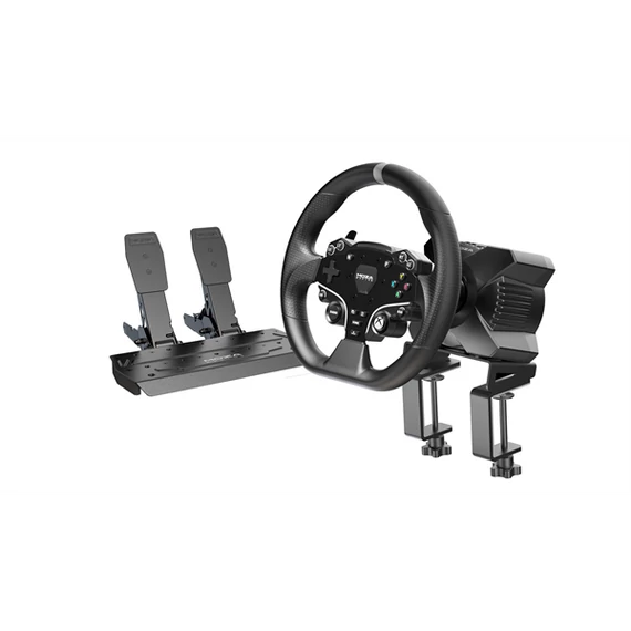 Moza Racing kormány - R3 PC/XBOX Szimulátor szett (Direct Drive, R3 bázis, ESX kormány, SR-P Lite pedál, bilincs)