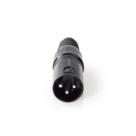 Nedis COTP15900BK szerelhető XLR dugó