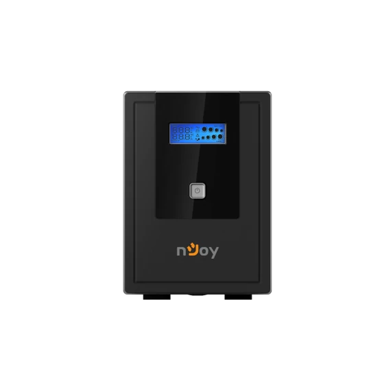NJOY Szünetmentes  1500VA - Cadu 1500 (4 Schuko, line-interaktív, USB menedzsment, RJ11/45 vonalvédelem(1Gb/s), fekete)