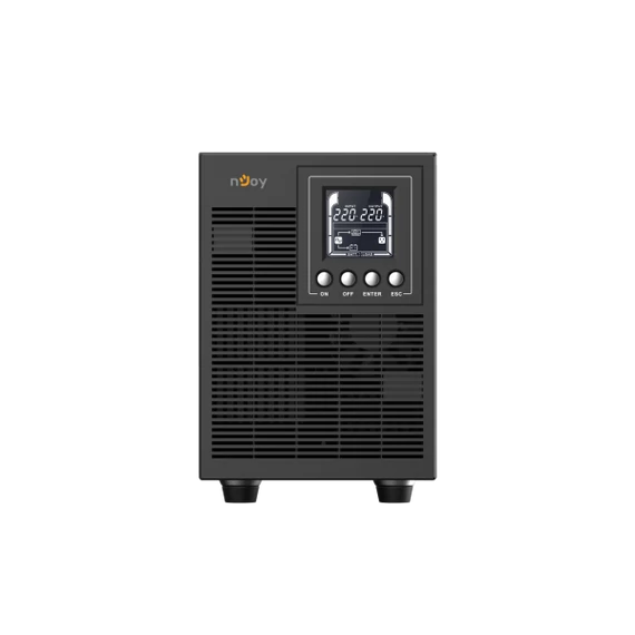 NJOY Szünetmentes  2000VA - Echo Pro 2000 (4 Schuko, RS-232, On-line, szinuszhullám, generátor támogatás, fekete)