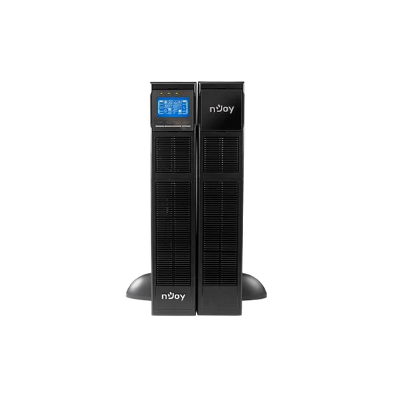 NJOY Szünetmentes 6000VA - Balder 6000 (On-line, RS232, USB, szoftver, LCD kijelző 2U rack)
