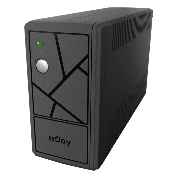 NJOY Szünetmentes 600VA - Keen 600 USB (2 Schuko, line-interaktív, fekete)