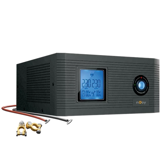 NJOY Szünetmentes Aira 1200, 1.2KVA/1KW, Line-Interactive, LCD display