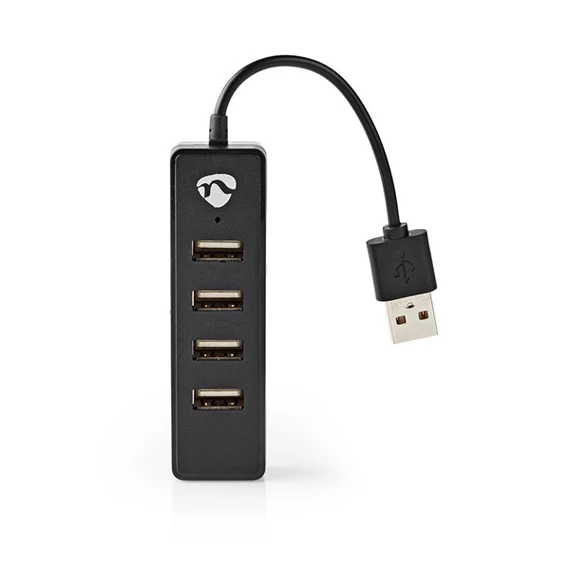 Nedis 4 portos USB2.0 HUB, UHUBU2420BK