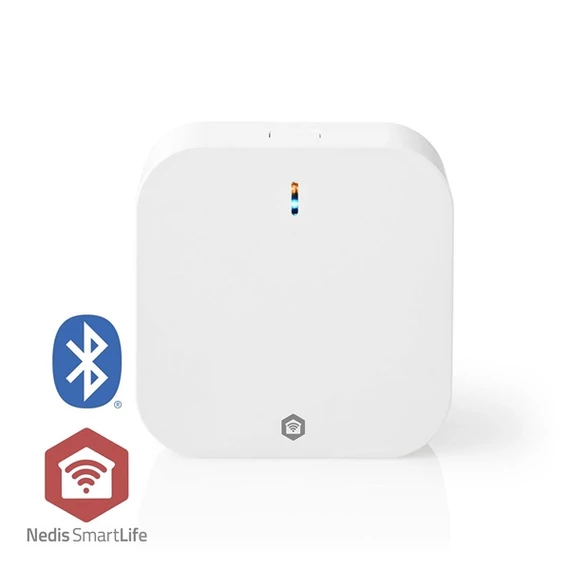 Nedis WIFIZBT10CWT Bluetooth® / Zigbee 3.0 gateway átjáró, 50 készülék csatlakoztatható, Android™ / IOS