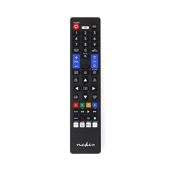 Nedis csere távirányító ,Samsung ,Előre programozott ,Amazon Prime , Disney+ , Netflix , Smart Home , YouTube gombok