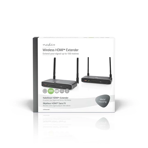 Nedis VTRA3470AT vezeték nélkűli HDMI transmitter / jeltovábbító, max. hatótáv 100m