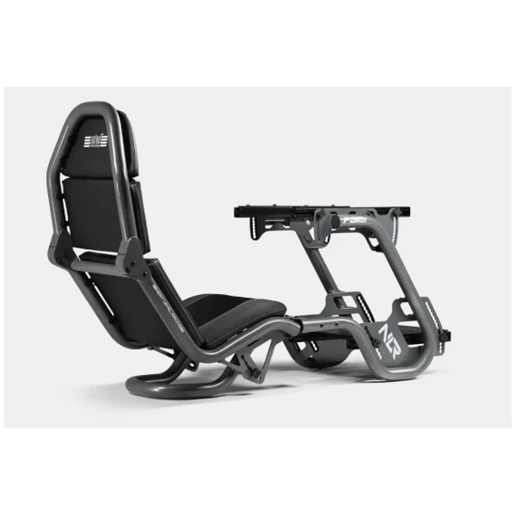 Next Level Racing Szimulátor cockpit - F-GT Pro Formula és GT Racing cockpit Grey Edition (Formula ülés; tartó konzolok)