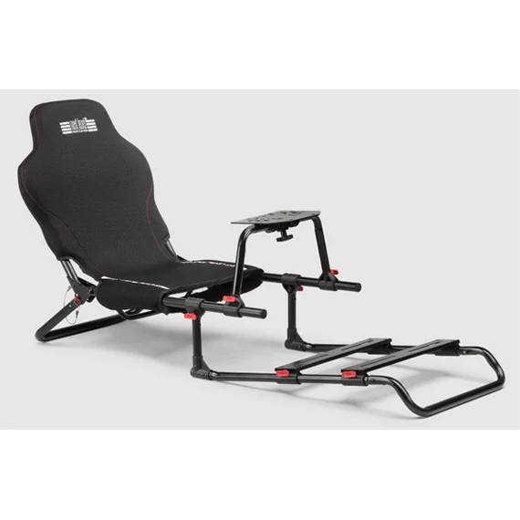 Next Level Racing Szimulátor cockpit - GTLite Junior Foldable Cockpit (Formula ülés; tartó konzolok)