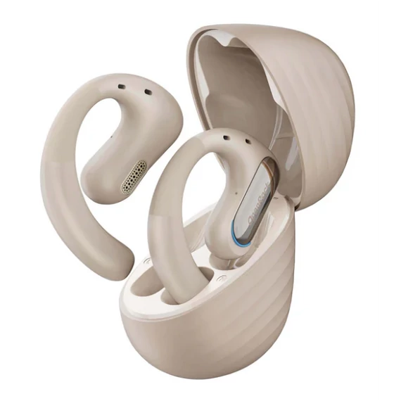 ONEODIO Sport Fejhallgató - OpenRock Pro Beige (premium, légvezetés, BT 5.2, bézs)