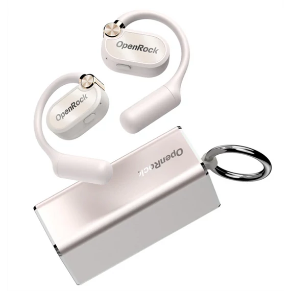 ONEODIO Sport Fejhallgató - OpenRock X White (premium, légvezetés, BT 5.3, fehér)