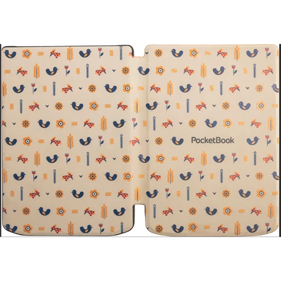 POCKETBOOK e-book tok - PB629, PB634 gyári Tok birds print