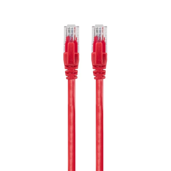 S-link Kábel - SL-CAT601RE (UTP patch kábel, CAT6, piros, 1m)