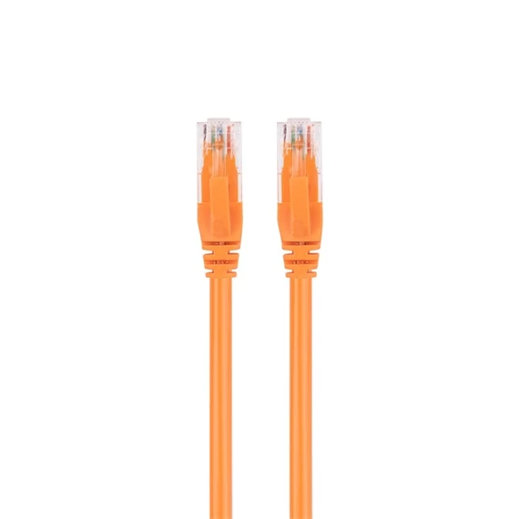 S-link Kábel - SL-CAT601TR (UTP patch kábel, CAT6, narancssárga, 1m)