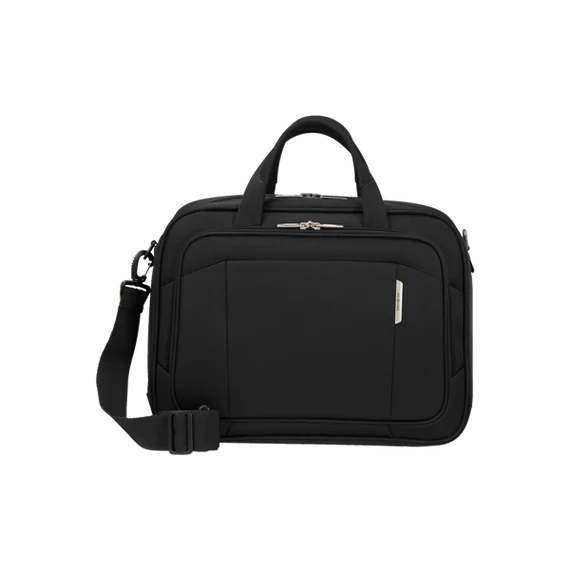 SAMSONITE Notebook táska 143334-7416, LAPTOP SHOULDER BAG (OZONE BLACK) -RESPARK