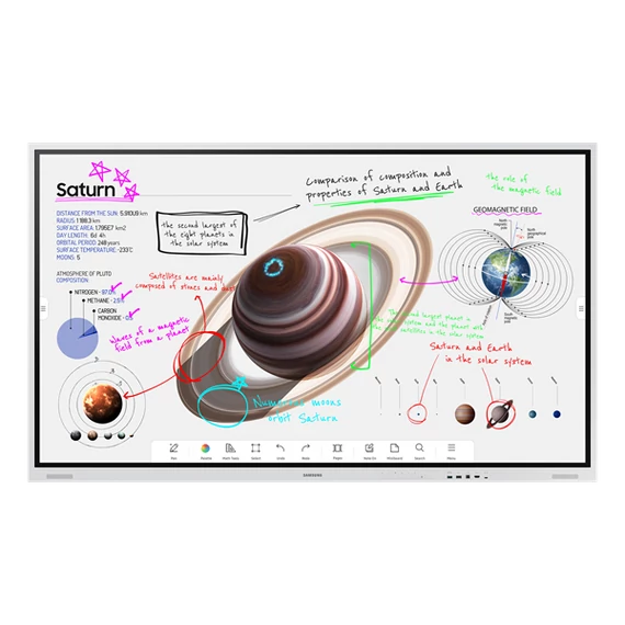 SAMSUNG WM75B 16/7 Interactive Display WMB Series 75"
