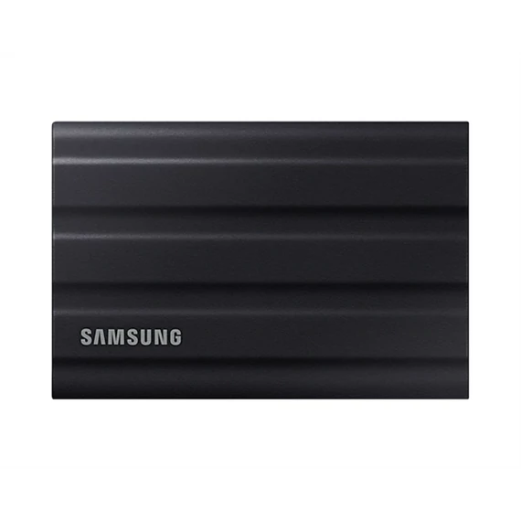 SAMSUNG Hordozható SSD T7 Shield, USB 3.2 Gen.2 (10Gbps), 1TB, Fekete