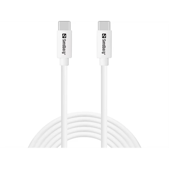 SANDBERG Hálózati vezeték, USB-C > USB-C 65W 2M SAVER