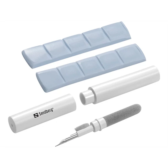 SANDBERG Tisztító toll készlet, Cleaning Pen Kit for Airpods