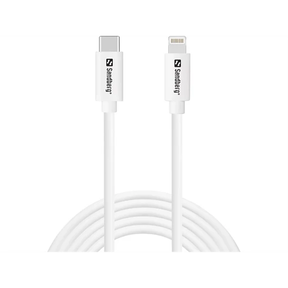 SANDBERG Töltőkábel, USB-C PD to Lightning FMI 2m
