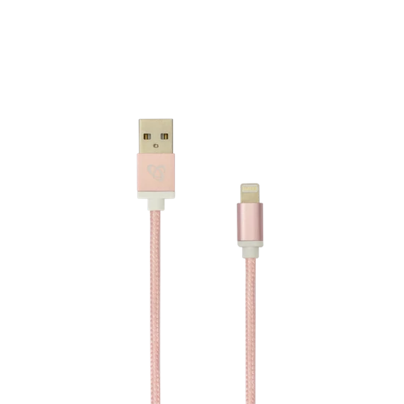 SBOX Kábel, CABLE USB A Male -> 8-pin iPh Male 1.5 m Rose gold - Blister