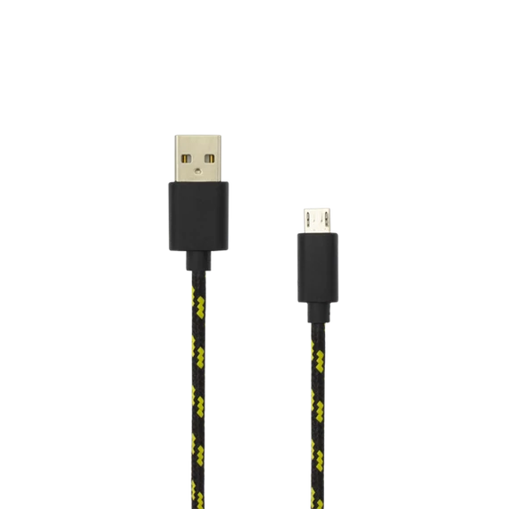 SBOX Kábel, CABLE USB A Male -> MICRO USB Male 1 m Black