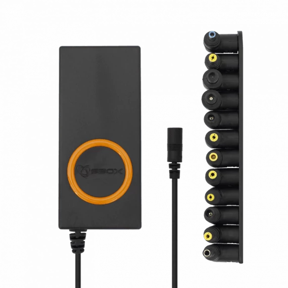 SBOX Notebook töltő, LAPTOP ADAPTER 90W