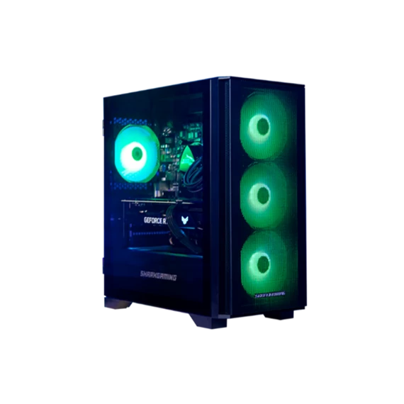 SHARK GAMING PC - Shark Maelstrom (R7-5700X, RTX4070S 12GB, 1TB NVMe , 16GB  , air cooler, Windows 11 home, 700W)