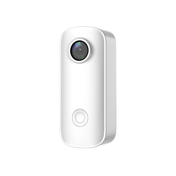 SJCAM Pocket Action Camera C100+, White, WIFI, 4K, 15MP mágneses kisméret, vízálló tokkal, H.265, 30M-ig, képstabilizáló