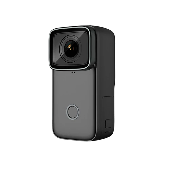 SJCAM Pocket Action Camera C200, Black, WIFI, 4K, stabilizátor, arcfelismerés, távírányító, éjszakai látás, 16:9/9:16