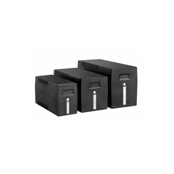 SPS PRO 1500VA line-interaktiv szünetmentes tápegység, UPS LED szoftverrel, 2x SCHUKO + 2x IEC C13