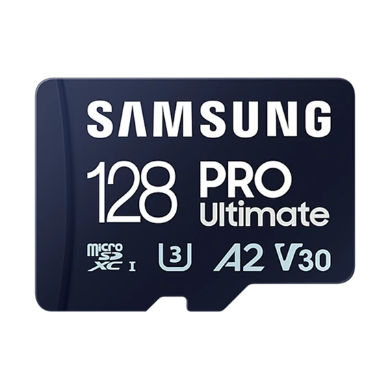 Samsung MicroSD kártya - 128GB MB-MY128SB/WW (PRO Ultimate kártyaolvasóval, Class10, R200/W130, 128GB)