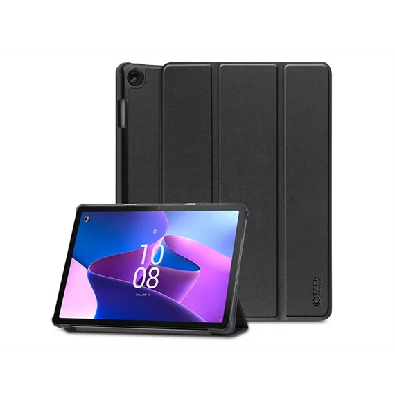 TECH-PROTECT LENOVO TAB M10 10.1 (3RD GEN.) TB-328 TABLET TOK ON/OFF FUNKCIÓVAL - BLACK (ECO CSOMAGOLÁS)