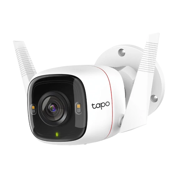 TP-link IP wifi Cső kamera - Tapo C320WS (3MP, 4mm, kültéri IP66, H264, IR30m, SD, mikrofon, 9VDC)